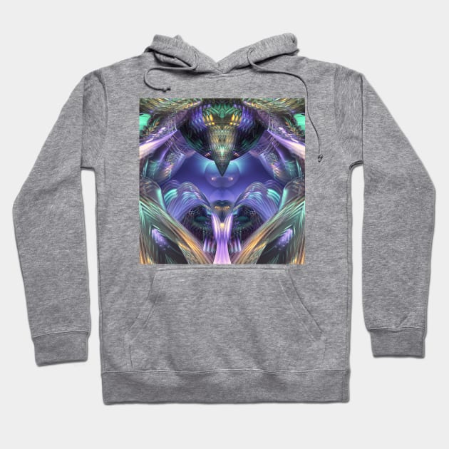 Abstract Crystal Structure Hoodie by perkinsdesigns